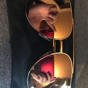 Dolce & Gabbana 18k Gold Sunglasses